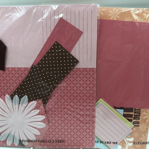 Child's It’s All About Me Premade Scrapbooking Album Kit 10pg Creating Keepsakes - Picture 6 of 11